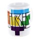 thumbnail image 1 of Taza de cerámica con el logotipo de Tetris de Just Funky, 325 ml, 1 of 3