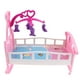 thumbnail image 3 of Mini Cuna Para Bebé, Modelo De Cuna Para Casa De Muñecas Mellchan, Conjunto De Muebles, 3 of 3