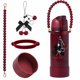 thumbnail image 1 of Set de Accesorios para Botella JRRLSLXU: Colgante Cereza Negra y Correa de Perla, 1 of 6