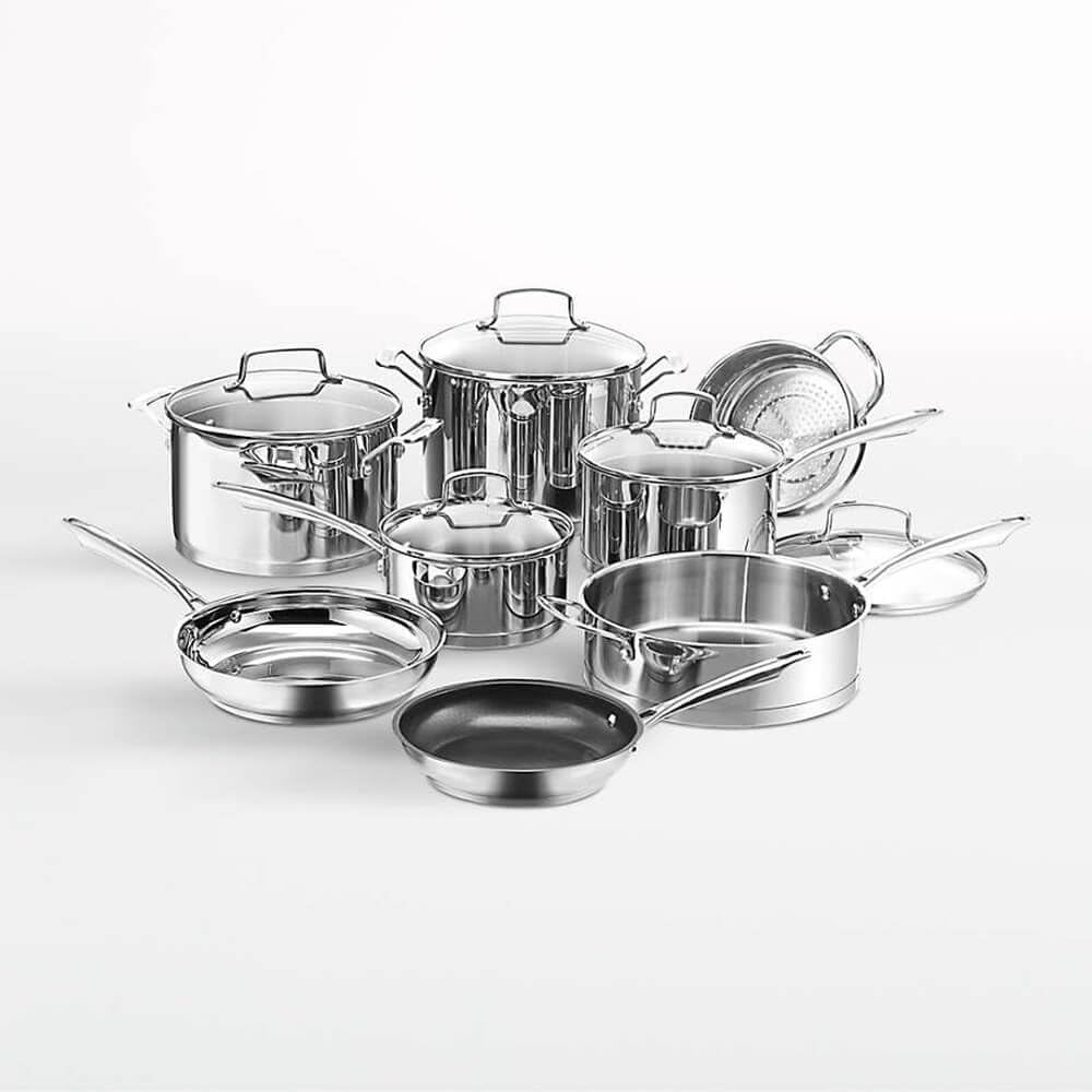 Juego De Utensilios De Cocina Cuisinart Chef's Classic De Acero Inoxidable De 13 Piezas