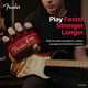 thumbnail image 3 of Ejercitador de dedos Fender GRIP Hard 3,2 kg para guitarra, bajo y violín, 3 of 9