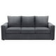 thumbnail image 1 of Sofa Kendy 3CG Felpa 30 Gris, 1 of 6