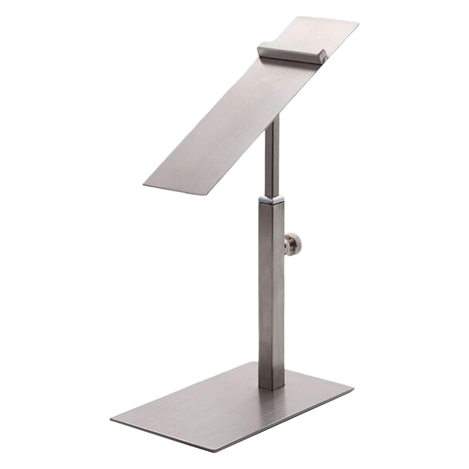 Magideal - Exhibición Para El Soporte Del Estante Del Zapato, Elevador Ajustable Del Zapato Del Soporte Del Almacenamiento Del Acero Inoxidable, Para La Tienda D , Plata Mate