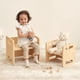 thumbnail image 2 of Set de mesa y silla de destete OOOK Montessori para 1 a 3 años, 2 of 9