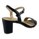thumbnail image 2 of Sandalia Naturalizer Mujer Bristol Cuero Pu Contour+ negro 36.5, 2 of 5