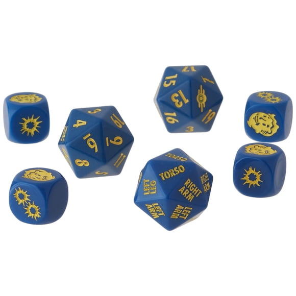 Set de dados Modiphius Fallout: El juego de rol
