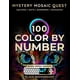 thumbnail image 1 of Libro de colorear por números Mystery Mosaic Quest para adultos y adolescentes, 1 of 1