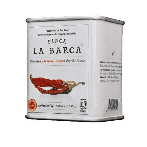 Pimentón Ahumado Agridulce Finca La Barca 1 x 70 gr