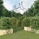 thumbnail image 2 of Juego de 2 enrejados Garden Arch VidaXL, acero negro, 120 x 38 x 260 cm, 2 of 8