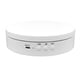 thumbnail image 1 of Soporte De Pantalla Giratorio Motorizado Eléctrico De 6 "360 Grados Para Bolsa De Vidrio De Juguete Blanco Mate, 1 of 5