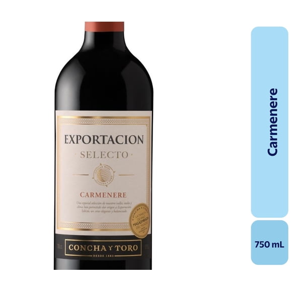 Vino Carménère Botella, 750 mL