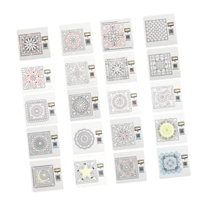 Magideal - Barajas De Cartas De Abuelita, 20 Patrones De Crochet Para Aprender A Tejer A Crochet Para Adultos, Gráficos De Puntadas De Crochet Para Principiantes