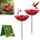 thumbnail image 1 of Estaca jardín flor metal hecha mano estación riego abejas decoración exterior amigable polinizadores, 1 of 7