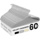 thumbnail image 1 of Perchas para Ropa SONGMICS de Terciopelo Paquete de 60 Antideslizantes Gris, 1 of 6