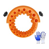 Ioensy - Herramienta De Afilado De Brocas Portátil Multiusos 115/125, Accesorio Para Amoladora Angular, Color Naranja