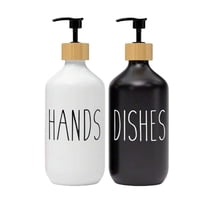 Oem - Set 2 Dispensador Jabón Baño Alcohol Gel Hands Dishes