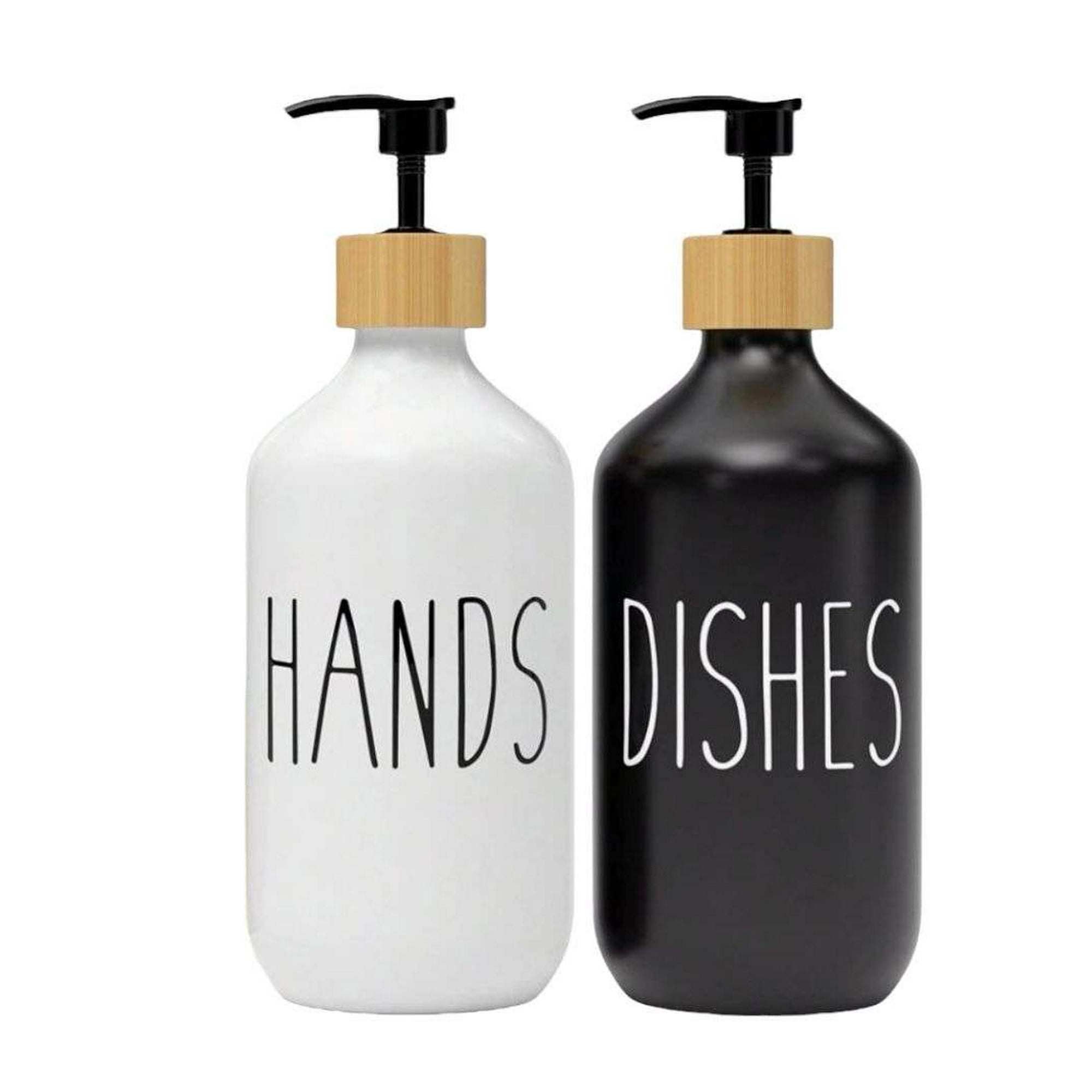 Oem - Set 2 Dispensador Jabón Baño Alcohol Gel Hands Dishes