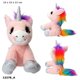 thumbnail image 1 of Peluche unicornio precioso rosado de Ylvi - supersuave y superlindo, 1 of 3