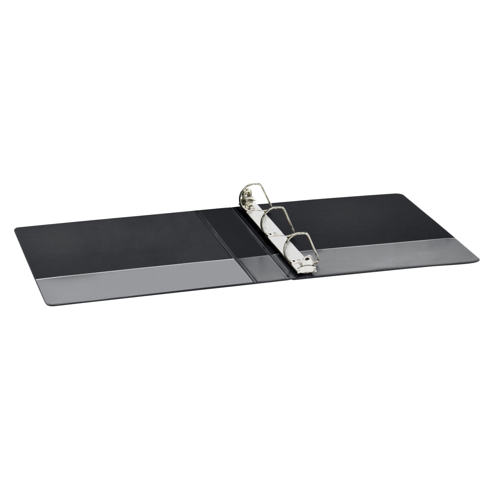 School Smart - Anillo En D Smart De Binder School De Polipropileno Negro De 1.5 Pulgadas