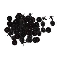 Magideal - 50 Tornillos De Tambor, Ganchos De Garra, Tornillos De Montaje De Tambor De Jazz, Piezas De Hardware De Percusión De Metal Fuerte Para Tambor De Bajo , M5X14Mm