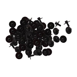 Magideal - 50 Tornillos De Tambor, Ganchos De Garra, Tornillos De Montaje De Tambor De Jazz, Piezas De Hardware De Percusión De Metal Fuerte Para Tambor De Bajo , M4X10Mm