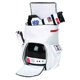 thumbnail image 2 of Mochila Aeromax Jr. Astronaut White con parches de la NASA, 2 of 3
