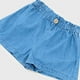 thumbnail image 3 of Short Bebe Niña Denim Azul Corona, 3 of 5
