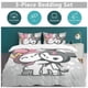 thumbnail image 5 of My Melody Kuromi Cute 3 Pieces Bedding Sets Soft Comforter Sets Decor Bedroom Gifts, 5 of 5