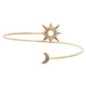 thumbnail image 1 of Brazalete De Brazo Sol Luna Joyería Personalizada Simple Para Mujer Hermana Mamá, 1 of 5