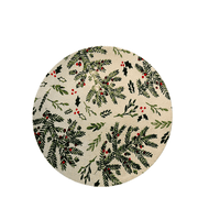 Decostilo - Pack Navideño 3 Platos De Plástico