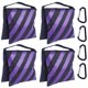 thumbnail image 1 of Sandbag ABCCANOPY para soporte de vídeo, trípode ligero, 4 paquetes, color morado, 1 of 7