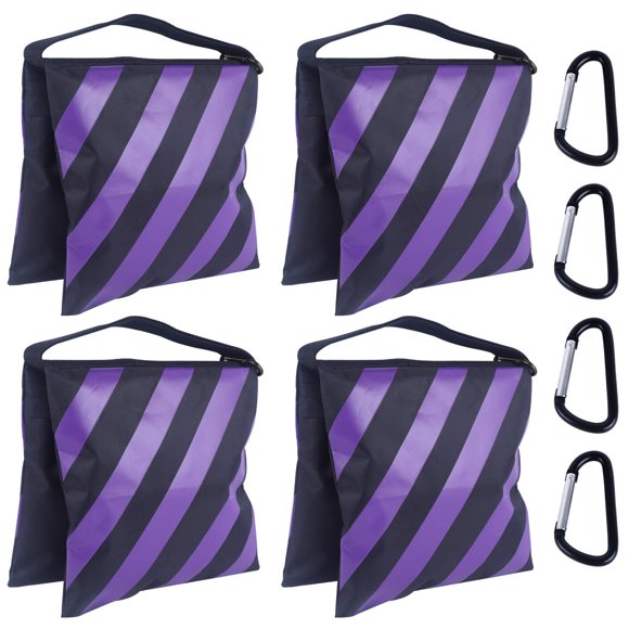 Sandbag ABCCANOPY para soporte de vídeo, trípode ligero, 4 paquetes, color morado