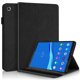 thumbnail image 1 of Funda con relieve del Árbol de la Vida para tablet Lenovo Tab m10 Plus con soporte, ranuras para tarjetas y soporte para lápiz óptico. Negro, 1 of 6
