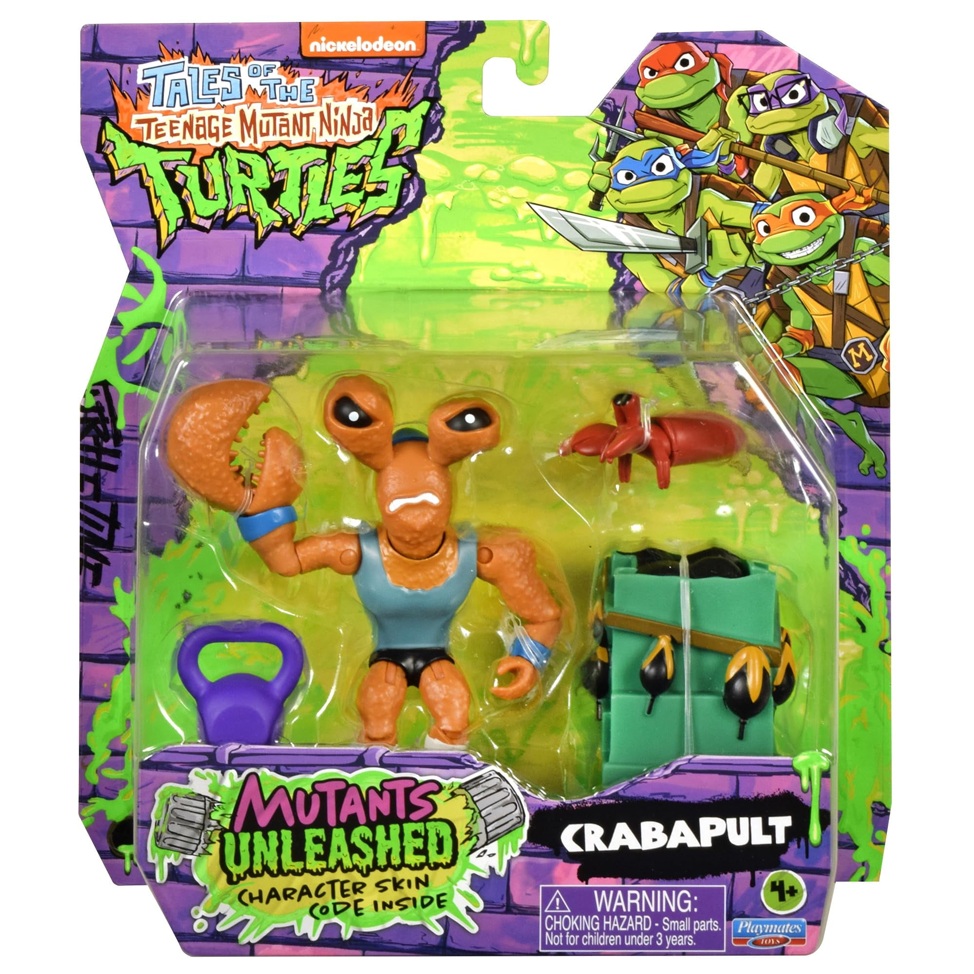 Figura De Acción Teenage Mutant Ninja Turtles Crabapult