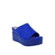 thumbnail image 2 of Sandalia Gamuza Ecológica ZAZ80 Azul Mujer, 2 of 5