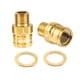 thumbnail image 4 of 2 Piezas Extensor De Pedal De Bicicleta De 20 Mm Espaciador De Pedal Extendido Resistente Para Bicicleta De Carretera Dorado, 4 of 5