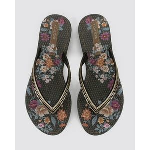 Sandalia Mujer Negro/Azul Acai Energy Grendha