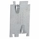 thumbnail image 2 of Placa protectora de cables Raco, 6,67 cm L, acero, 1 paquete, 2 of 2