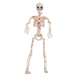 Bothyi - Figura De Esqueleto De Halloween Articulada, Decorativa Para Césped Interior.