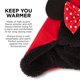 thumbnail image 4 of Disney Minnie Mouse Conjunto de Gorro Trapper de Forro Polar y Manoplas para Niños Pequeños, 4 of 7