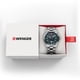 thumbnail image 3 of Reloj Terragraph dial azul 43 mm correa acero Wenger, 3 of 3