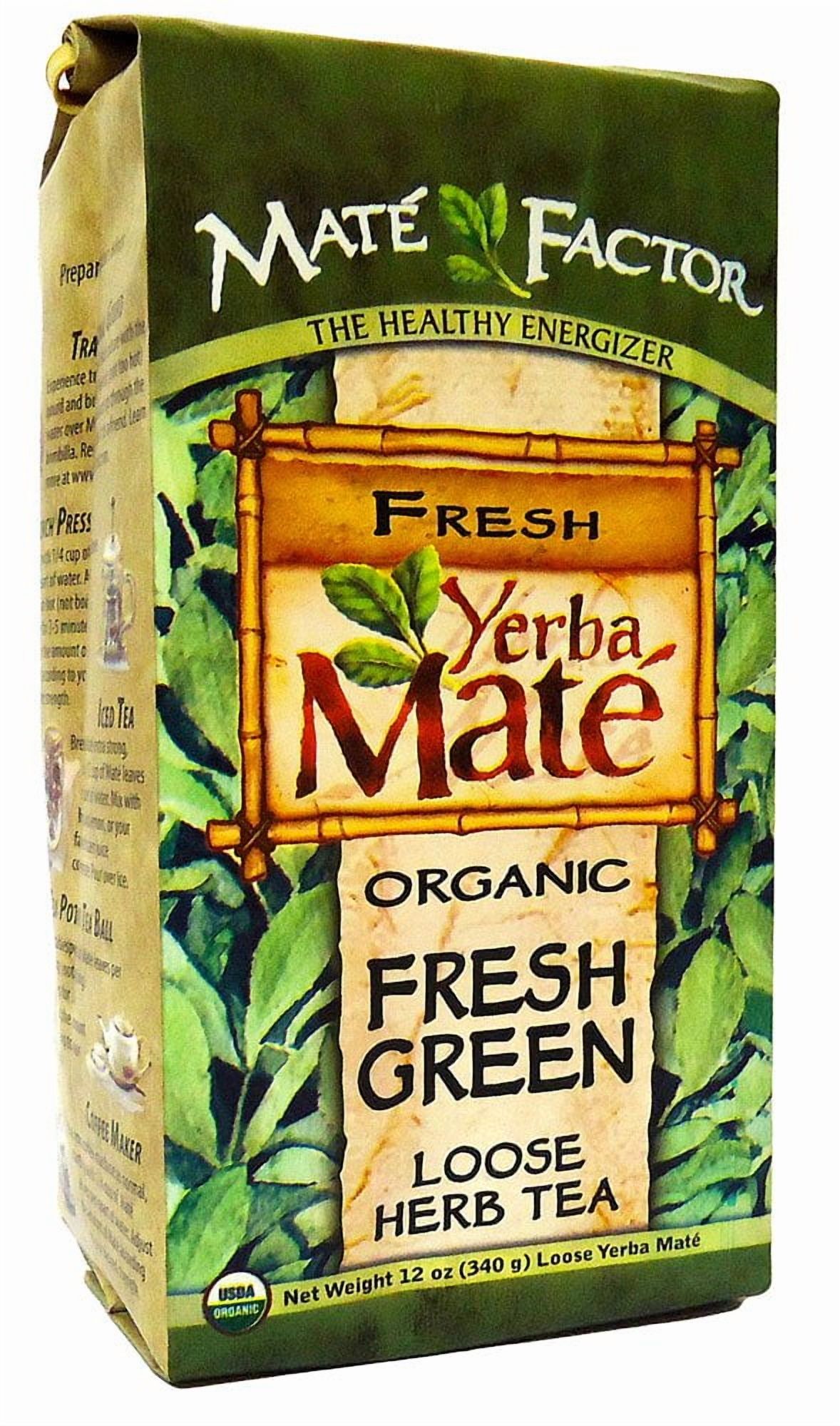 Té De Hierbas Maté Factor Organic Yerba Mate Original 355Ml