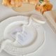 thumbnail image 1 of suxuMhao Cinta, Cinta Transparente para Ramo, Cinta para Ramo de Flores Cinta Decorativa Cintas de Regalo, Cinta de Gasa Blanco Hueso, 0.39inx100yd, 1 Rollo, Cinta de Poliéster para Decoración y, 1 of 4