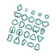 thumbnail image 1 of 25 Piezas De Aretes Cortadores De Arcilla Polimérica, Joyería Hecha A Mano, Herramientas De Arcilla Verde, 1 of 5