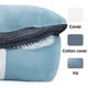 thumbnail image 4 of Cama CÃ³moda Y Suave De Perro Para Las 4 Estaciones Talla L Verde Claro Liso, 4 of 5