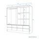 thumbnail image 5 of Clóset Maule 4 Puertas Corredera Cerezo, 5 of 7