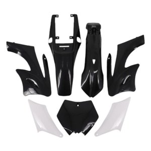 Magideal - Kit De Guardabarros Para Carrocería, Piezas De Repuesto, Premium, Fácil De Instalar, Alto Rendimiento, Reemplaza Accesorios Negro