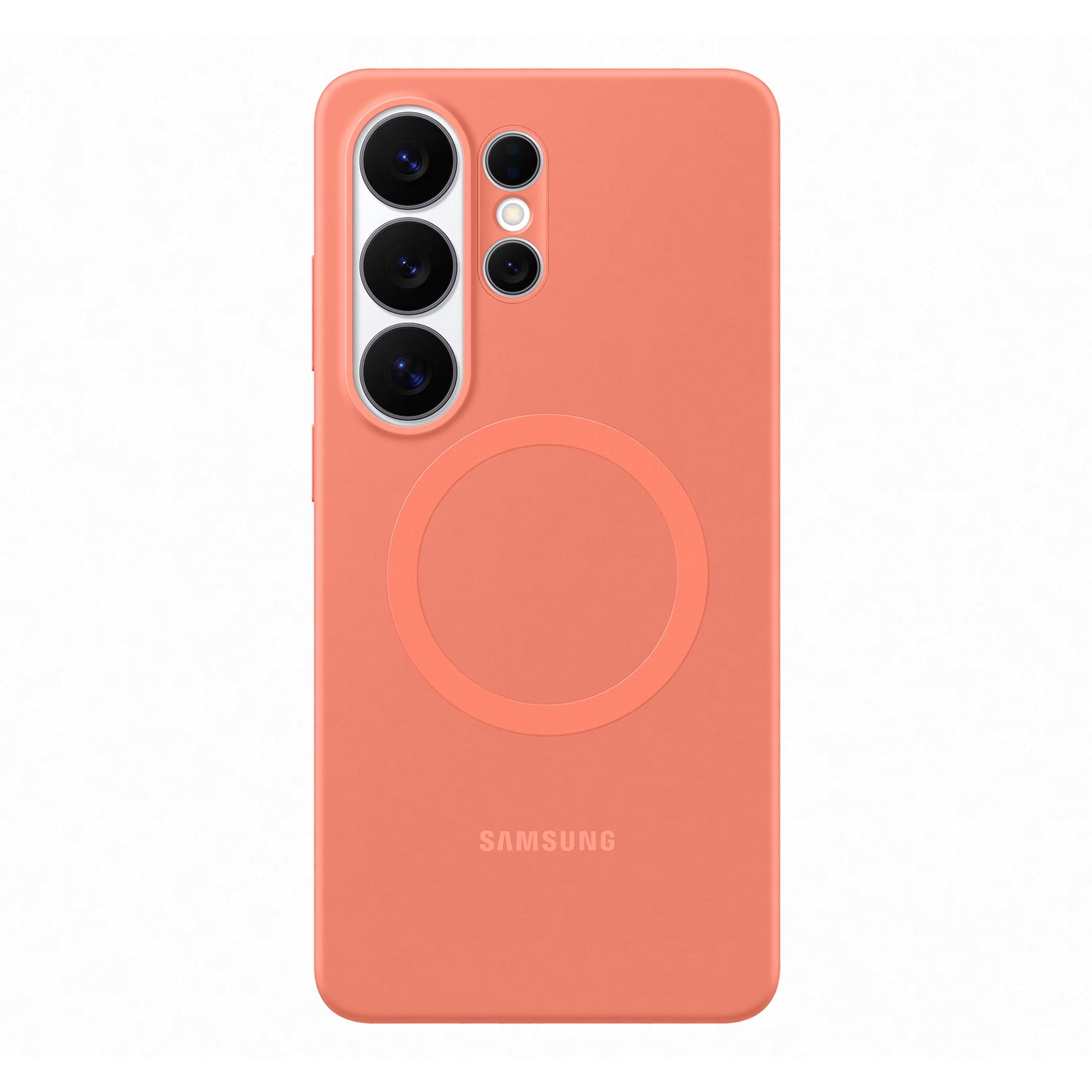 Samsung - Carcasa Magnética De Silicona Galaxy S26 Ultra Coral