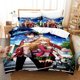 thumbnail image 1 of Anime Legend of Heroes Bedding Set Duvet Cover Bed Set Quilt Cover Pillowcase Comforter Boys Adult Bedding Set Bed Sheets, 1 of 5