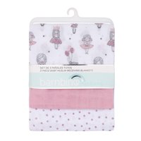 Bambino - Set 3 Pañales Tuto Rosado Niñas